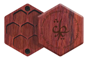 Padauk Elderwood Mini Hex Chest