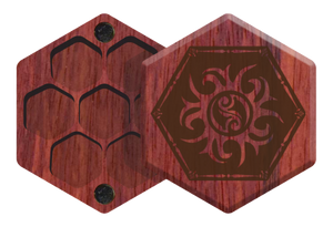 Padauk Elderwood Mini Hex Chest