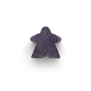 8 Pack of Antique Silver Metal Meeples by Norse Foundry