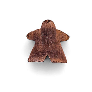 8 Pack of Antique Copper Metal Meeples by Norse Foundry