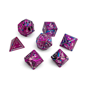 Cosmic Horror - Nimbus™ 7 Piece RPG Set 6063 Aluminum Wondrous Dice