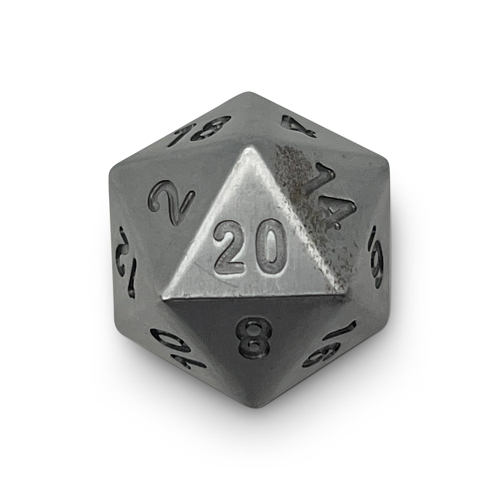 Pig Iron - Single D20 True Metal Dice