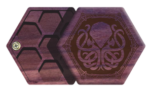 Purpleheart Elderwood Hex Chest