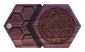 Purpleheart Elderwood Hex Chest