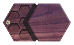 Purpleheart Elderwood Hex Chest