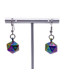 Queens Treasure - Ioun Stone D20 Dice Earrings by Norse Foundry-Norse Foundry-Norse Foundry-dungeons and dragons-dnd-dungeons & dragons-earrings-dnd accessories-dice earrings- d20 earrings