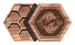 Red Oak Elderwood Hex Chest