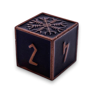 Single Alloy D6 in Rust Monster by Norse Foundry
