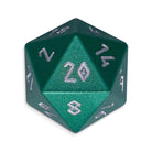 Sea Teal - D20 Single - Aluminum Dice-Norse Foundry-Norse Foundry-aluminum dice-dungeons & dragons-d&d-rpg dice-aluminum d&d-lightweight-perfect for tabletop rpgs