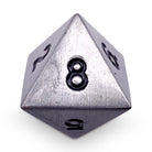 Single Alloy Metal D8 in Aged Mithiral by Norse Foundry-Metal - Zinc Alloy Dice-Norse Foundry-dice-dungeons & dragons-dnd-dungeons & dragons-metal dice-d8