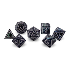 Trolls Blood - Nimbus™ 7 Piece RPG Set 6063 Aluminum Wondrous Dice