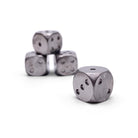 Tungsten - 12mm D6 Pips True Metal Dice-Metal Dice-Norse Foundry-Set of 4-Norse Foundry-dungeons & dragons-d&d dice-rpg d6-metal d6-d&d-d6-warpips-pips-luxury dice-perfect for tabletop rpgs