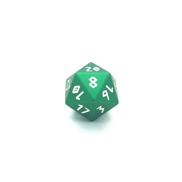 Druid Green - Boulder® 55mm 6063 Aluminum Dice
