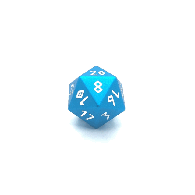 Sea Teal - Boulder® 55mm 6063 Aluminum Dice