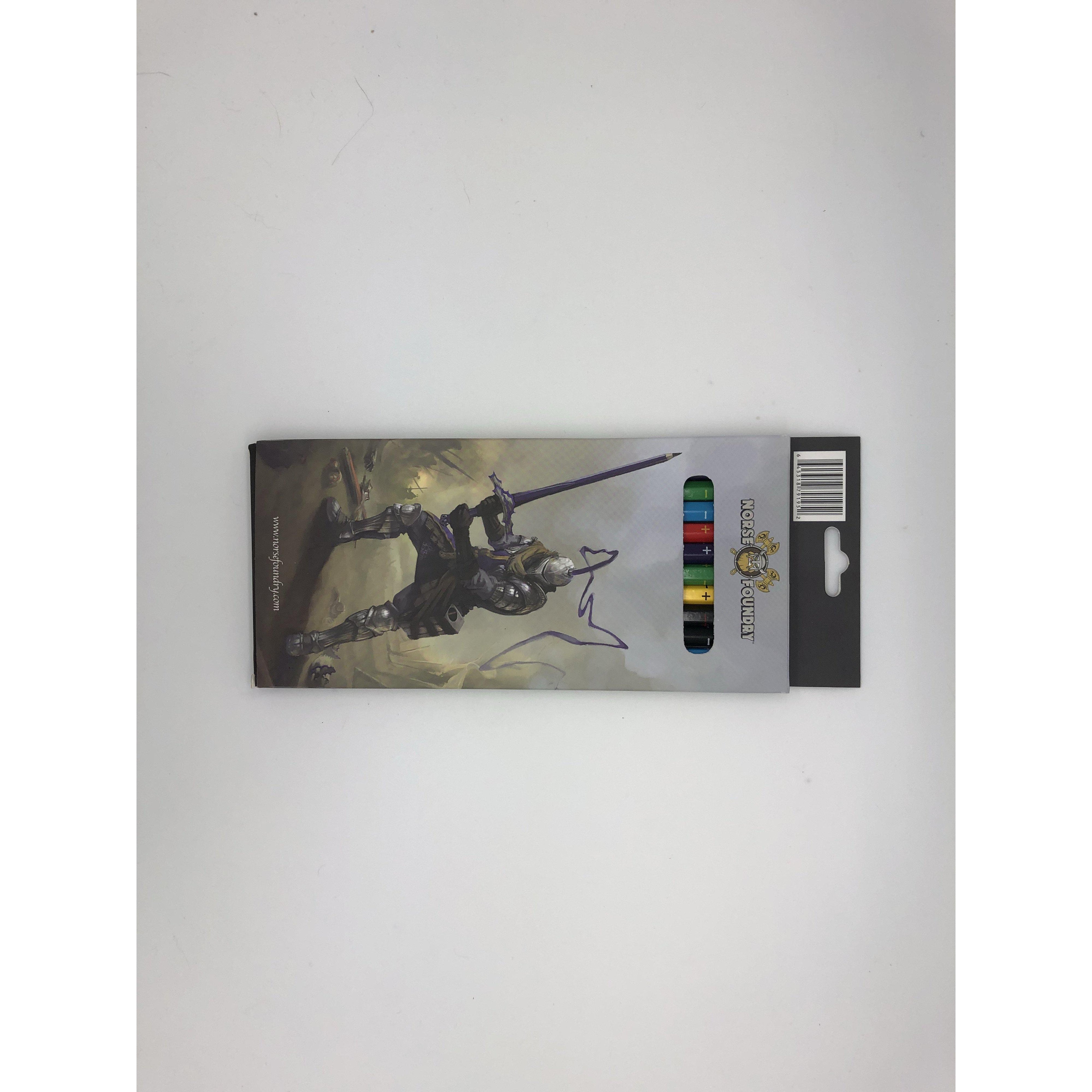 Pencils of Legends - RPG Pencils with erasers by Norse Foundry-Accessories-Norse Foundry-DND Dice-Polyhedral Dice-D20-Metal Dice-Precision Dice-Luxury Dice-Dungeons and Dragons-D&D-
