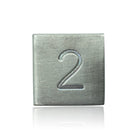 Single Alloy D6 in Aluminum by Norse Foundry-Dice-Norse Foundry-DND Dice-Polyhedral Dice-D20-Metal Dice-Precision Dice-Luxury Dice-Dungeons and Dragons-D&D-
